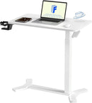 FLEXISPOT MOBILE STANDING DESK - WHITE - Scratch & Dent