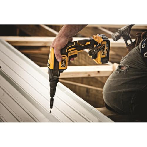 DEWALT 20V MAX XR SCREW GUN, VERSA-CLUTCH, ADJUSTABLE TORQUE - BLACK/YELLOW - Like New