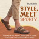 46795 SKECHERS WOMEN'S REGGAE JAMMIN' BUCKLE SANDAL SIZE 10 DESERT - Brand New