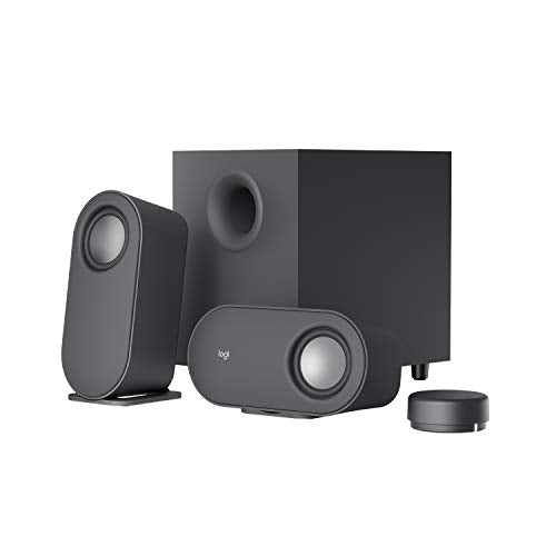 LOGITECH Z407 BLUETOOTH COMPUTER SPEAKERS SUBWOOFER WIRELESS CONTROL - BLACK - Like New