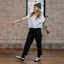 J60826 MERRELL WOMEN'S JUNGLE MOC MOUNTAINEERING BOOT - SIZE: WOMEN 7 MIDNIGHT - Like New