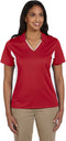 M355W Harriton Ladies' Side Blocked Micro-Piqué Polo New