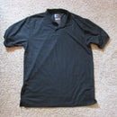 JUMP START SHORT SLEEVE GOLF POLO SHIRT - SIZE: MEN 2XL - BLACK - Brand New