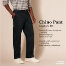 AMAZON ESSENTIALS MEN CLASSIC FIT WRINKLE RESISTANT CHINO PANT SIZE: 38W X 32L - Like New