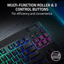 RAZER BLACKWIDOW V4 LOW PROFILE TKL HYPERSPEED MECHANICAL SWITCHES - BLACK - Like New