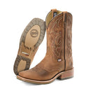 DOUBLE-H 11" Jase Square Toe Western Boots Texon Insole, Brown - 9.5 Narrow - Brand New