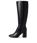 WILL02J1 Madden Girl Women's William Knee High Boot, Black, Size 8 - Like New