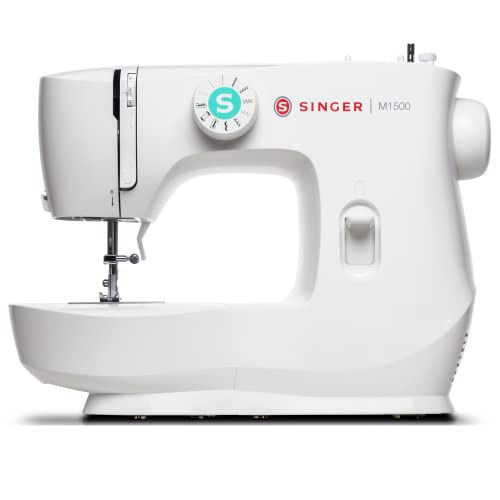 SINGER M1500 LIGHTWEIGHT & PORTABLE SEWING MACHINE, ACCESSORY KIT, - WHITE - Like New