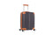 ROCKLAND BERLIN HARDSIDE EXPANDABLE SPINNER WHEEL 3-PIECE SET - CHARCOAL/ORANGE - Like New