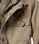 LEGENDARY WHITETAILS MENS STOCKYARDS CANVAS WESTERN COAT SIZE LARGE - KHAKI - Brand New
