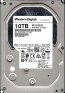 WESTERN DIGITAL 10TB SATA 6GB/S INTERNAL HARD DRIVE HDD - SILVER/BLACK - Like New