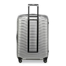 141847 SAMSONITE PROXIS LARGE HARDSIDE DUAL SPINNER WHEELS - SILVER - Brand New