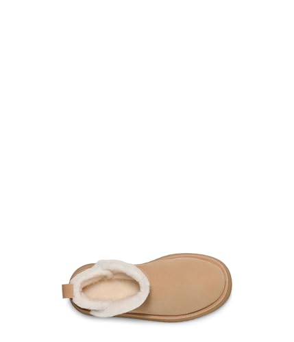 KOOLABURRA BY UGG KOOLA ULTRA MINI PLATFORM WOMENS ANKLE BOOT SIZE 8 - SAND - Like New