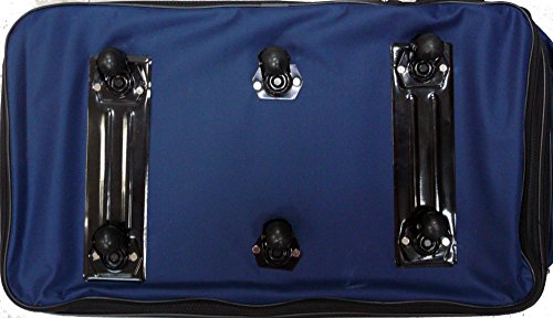CLOUD NINE ROUNDTRIP EXPANDABLE ROLLING WHEELED DUFFLE BAG SPINNER 40" - BLUE - Like New