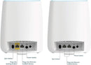 Netgear Orbi AC3000 Whole Home Tri-band WiFi RBK53-100NAR - White Like New
