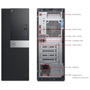 DELL OPTIPLEX 5060 TOWER DESKTOP I5-8500 32GB 1TB SSD - BLACK - Like New