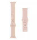 FanTEK Silicone Watch Band for Apple Watch, 42mm, Rose Gold Like New