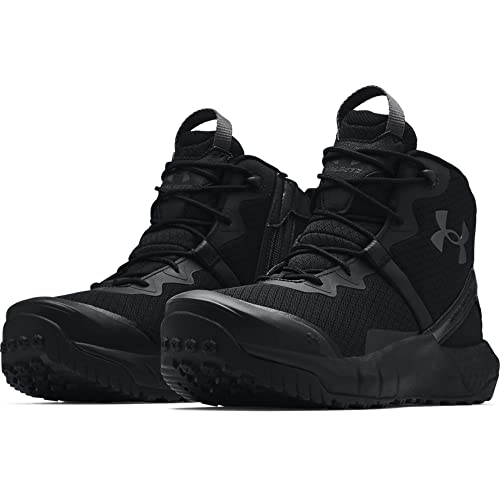 3023747 UNDER ARMOUR MEN'S MICRO G VALSETZ ZIP MILITARY TACTICAL BOOT Black 11.5 - Like New