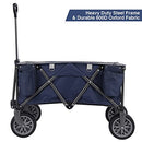 REDCAMP Collapsible Beach Wagon Big Wheels Sand Heavy Duty 145L Large B092HJNZCS - Like New