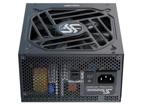 SEASONIC VERTEX PX-1000 1000W PLATINUM FULLY MODULAR ATX 3.0 POWER SUPPLY TEXT - Like New