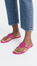 TORY BURCH TORY BURCH WOMEN Miller Sarin Sandals SIZE 10 PINK - Like New