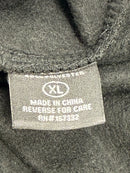 ANGELA BEBE MEN'S PULLOVER HOODIE WITH A FRONT POCKET - SIZE: MEN XL - BLACK - Like New