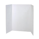 Spotlight Corrugated Presentation Display Boards, 48 x 36, White, 4/Carton - Like New
