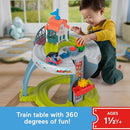 FISHER-PRICE THOMAS FRIENDS TODDLER TOY MY FIRST TRAIN TABLE CARGO STACKING - Like New
