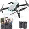 Patikuin S500 Drone Camera 2K Foldable Drones RC Brushless Motor - Gray Like New