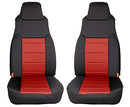 13210.53 Rugged Ridge Seat Cover Kit Front Neoprene Red B001FAM3WM - Fits TJs - Brand New