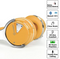 COWIN E7 ACTIVE NOISE CANCELLING BLUETOOTH OVER-EAR HEADPHONES - YELLOW Like New