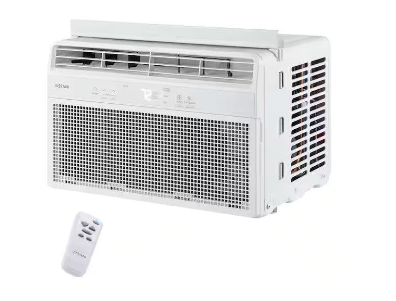 VISSANI 6,000 BTU 115-VOLT WINDOW AIR CONDITIONER - WHITE - Brand New