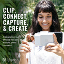 Lifeprint 2x3 Instant Printer iPhone Camera Photos and Video LP003-2 Black - Like New