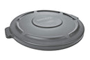 RUBBERMAID COMMERCIAL 263100GY ROUND FLAT TOP LID 32 GALLON ROUND BRUTE - GRAY - Like New