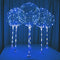 LIGHTSFEVER 6PC LED LIGHT UP BALLOON WITH STICKS BATTERYS DIY KIT - BLUE - Like New