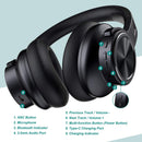 FALWEDI S6 Active Noise Cancelling Headphones - Black - Like New