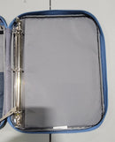 FIVE STAR MEA29092 1 IN FIVE STAR CARRY-ALL ZIPPER BINDER - BLUE - Brand New