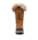 NL5203 SOREL WOMENS JOAN OF ARCTIC WATERPROOF BOOTS BROWN BLACK SIZE 8 - Like New