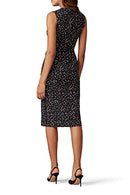 DIANE VON FURSTENBERG RENT THE RUNWAY PRE-LOVED PACE DRESS SIZE : 4 - BLACK - Like New