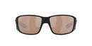 COSTA DEL MAR DEL SUNGLASSES, 60MM - BLACK/POLARIZED COPPER - Like New
