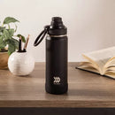 ALL IN MOTION 24OZ VACUUM INSULATED STAINLESS STEEL WATER BOTTLE - BLACK - Like New