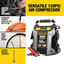 STANLEY 1000 PEAK AMP AUTOMOTIVE JUMP STARTER PORTABLE POWER - BLACK/GRAY - Like New