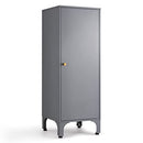 IRONMIX Home Storage Cabinet 2 Adjustable Shelves 1 Door Alloy Handle B08FSPG56F - Brand New