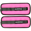 Fitvids Fully Adjustable Ankle Wrist Arm Leg Weights, 10 lbs each (20-lb pair) - Like New