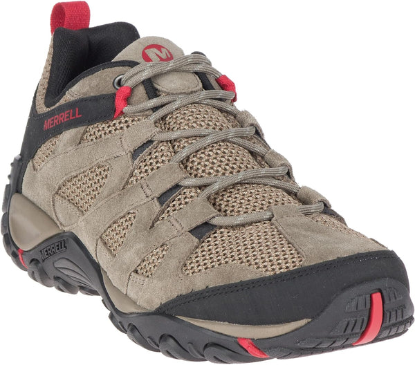 Merrell Alverstone Hiking Boots, Leather/Suede Upper - SIZE 10 MEN - BOULDER - Like New