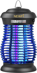 New Fi Bug Zapper Two-Color Electronic JYLD-020 - BLACK - Like New