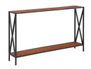 Convenience Concepts Tucson Console Table 47.25" Cherry/Black - Like New
