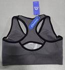 HEATHYOGA HIGH IMPACT SPORTS BRA FOR WOMEN,SUPPORT PADDING - SIZE WOMEN L - GRAY - Like New