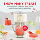 Dash Deluxe Shaved Ice & Slushy Maker - Easy-to-Use Slushy & Snow Cone Maker - Like New