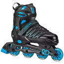 ROLLER DERBY CUSTOM ADULT IN-FIT SKATES - SIZE: MEN 7-10 - - Scratch & Dent